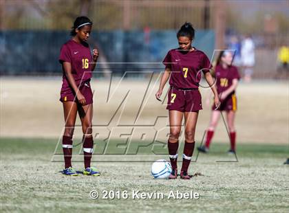 Thumbnail 1 in Desert Vista vs Mountain Pointe (Reach 11 Arizona Showcase) photogallery.