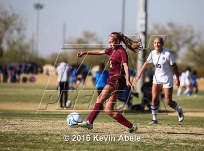 Thumbnail 1 in Desert Vista vs Mountain Pointe (Reach 11 Arizona Showcase) photogallery.