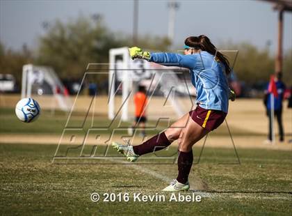 Thumbnail 2 in Desert Vista vs Mountain Pointe (Reach 11 Arizona Showcase) photogallery.