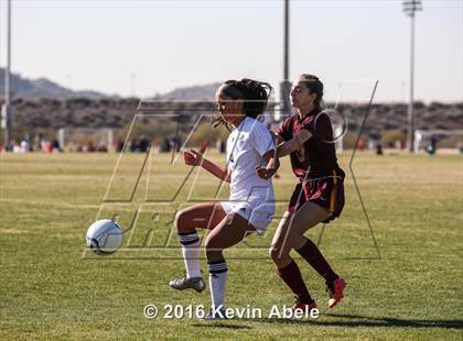 Thumbnail 1 in Desert Vista vs Mountain Pointe (Reach 11 Arizona Showcase) photogallery.