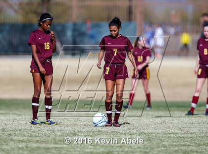Thumbnail 2 in Desert Vista vs Mountain Pointe (Reach 11 Arizona Showcase) photogallery.