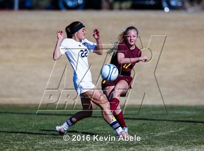 Thumbnail 1 in Desert Vista vs Mountain Pointe (Reach 11 Arizona Showcase) photogallery.