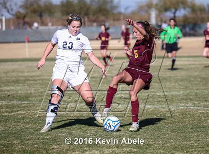 Thumbnail 1 in Desert Vista vs Mountain Pointe (Reach 11 Arizona Showcase) photogallery.