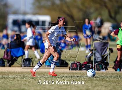 Thumbnail 2 in Desert Vista vs Mountain Pointe (Reach 11 Arizona Showcase) photogallery.
