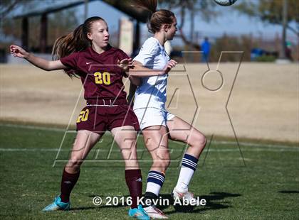Thumbnail 2 in Desert Vista vs Mountain Pointe (Reach 11 Arizona Showcase) photogallery.