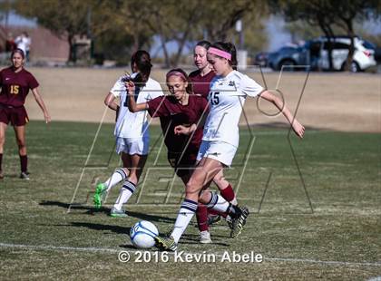 Thumbnail 2 in Desert Vista vs Mountain Pointe (Reach 11 Arizona Showcase) photogallery.