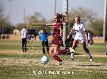 Thumbnail 3 in Desert Vista vs Mountain Pointe (Reach 11 Arizona Showcase) photogallery.