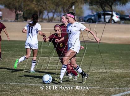Thumbnail 1 in Desert Vista vs Mountain Pointe (Reach 11 Arizona Showcase) photogallery.