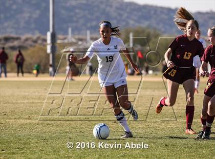 Thumbnail 1 in Desert Vista vs Mountain Pointe (Reach 11 Arizona Showcase) photogallery.