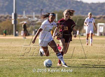 Thumbnail 1 in Desert Vista vs Mountain Pointe (Reach 11 Arizona Showcase) photogallery.