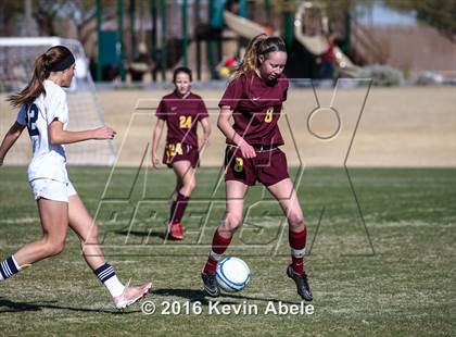 Thumbnail 2 in Desert Vista vs Mountain Pointe (Reach 11 Arizona Showcase) photogallery.