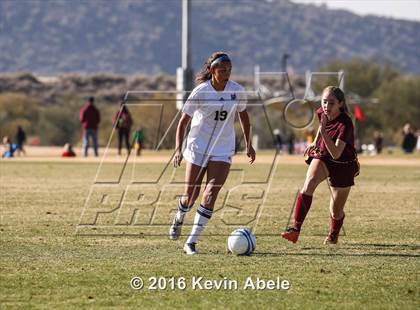 Thumbnail 1 in Desert Vista vs Mountain Pointe (Reach 11 Arizona Showcase) photogallery.