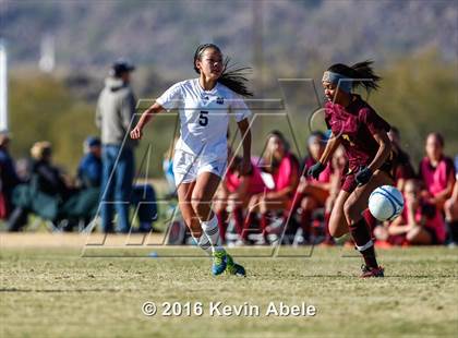 Thumbnail 1 in Desert Vista vs Mountain Pointe (Reach 11 Arizona Showcase) photogallery.