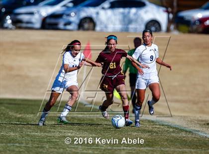 Thumbnail 1 in Desert Vista vs Mountain Pointe (Reach 11 Arizona Showcase) photogallery.