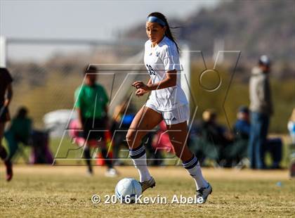Thumbnail 2 in Desert Vista vs Mountain Pointe (Reach 11 Arizona Showcase) photogallery.