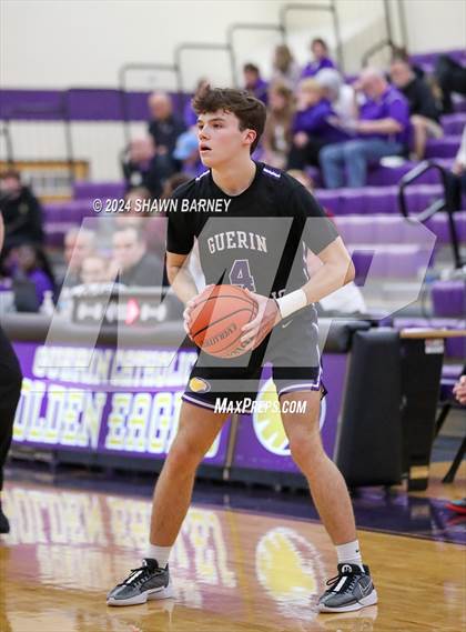 Thumbnail 1 in Herron @ Guerin Catholic (IHSAA 3A Sectional 27 First Round) photogallery.