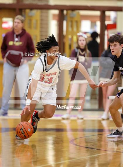 Thumbnail 3 in Herron @ Guerin Catholic (IHSAA 3A Sectional 27 First Round) photogallery.