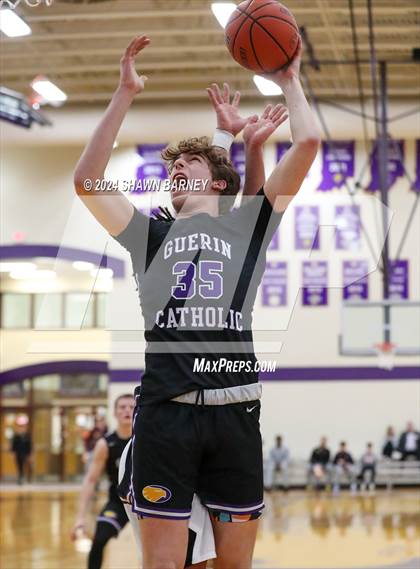 Thumbnail 1 in Herron @ Guerin Catholic (IHSAA 3A Sectional 27 First Round) photogallery.