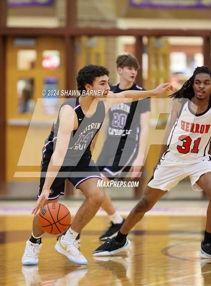 Thumbnail 2 in Herron @ Guerin Catholic (IHSAA 3A Sectional 27 First Round) photogallery.
