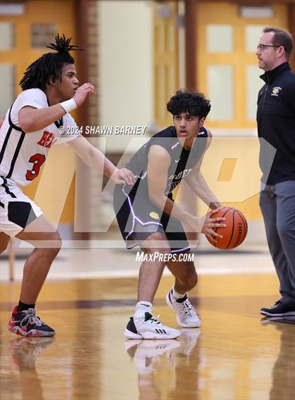Thumbnail 2 in Herron @ Guerin Catholic (IHSAA 3A Sectional 27 First Round) photogallery.