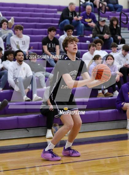 Thumbnail 3 in Herron @ Guerin Catholic (IHSAA 3A Sectional 27 First Round) photogallery.