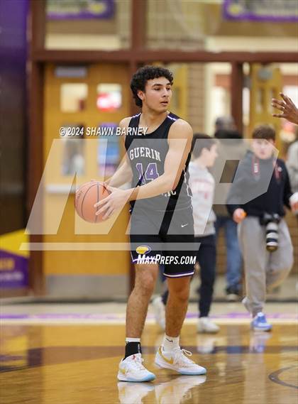 Thumbnail 1 in Herron @ Guerin Catholic (IHSAA 3A Sectional 27 First Round) photogallery.