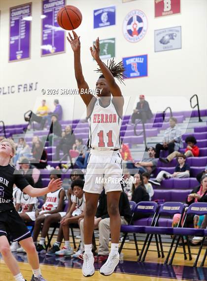 Thumbnail 2 in Herron @ Guerin Catholic (IHSAA 3A Sectional 27 First Round) photogallery.