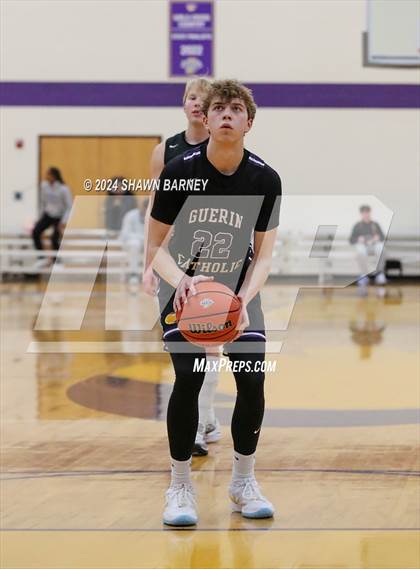 Thumbnail 3 in Herron @ Guerin Catholic (IHSAA 3A Sectional 27 First Round) photogallery.