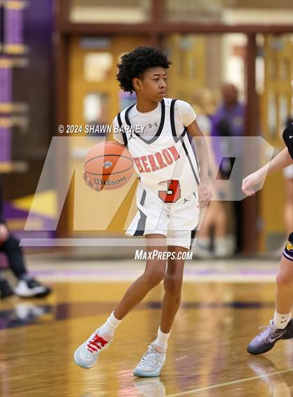 Thumbnail 3 in Herron @ Guerin Catholic (IHSAA 3A Sectional 27 First Round) photogallery.