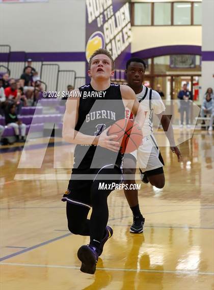 Thumbnail 1 in Herron @ Guerin Catholic (IHSAA 3A Sectional 27 First Round) photogallery.