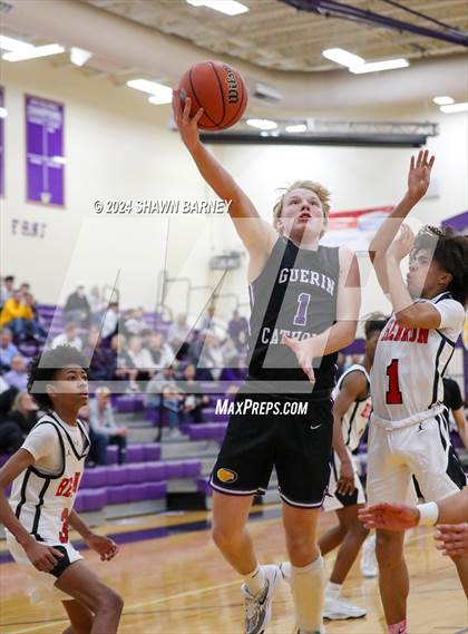 Thumbnail 3 in Herron @ Guerin Catholic (IHSAA 3A Sectional 27 First Round) photogallery.