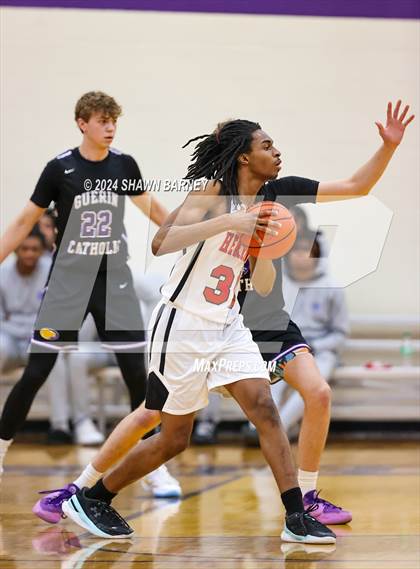 Thumbnail 2 in Herron @ Guerin Catholic (IHSAA 3A Sectional 27 First Round) photogallery.