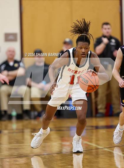 Thumbnail 3 in Herron @ Guerin Catholic (IHSAA 3A Sectional 27 First Round) photogallery.
