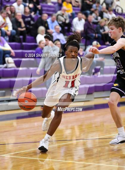 Thumbnail 1 in Herron @ Guerin Catholic (IHSAA 3A Sectional 27 First Round) photogallery.