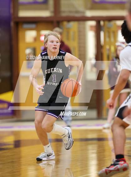 Thumbnail 3 in Herron @ Guerin Catholic (IHSAA 3A Sectional 27 First Round) photogallery.