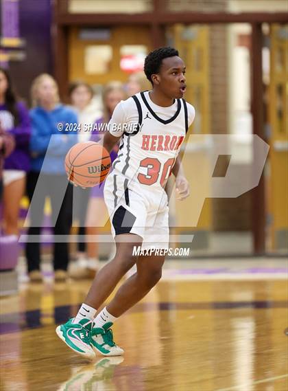 Thumbnail 1 in Herron @ Guerin Catholic (IHSAA 3A Sectional 27 First Round) photogallery.
