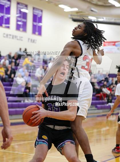 Thumbnail 3 in Herron @ Guerin Catholic (IHSAA 3A Sectional 27 First Round) photogallery.