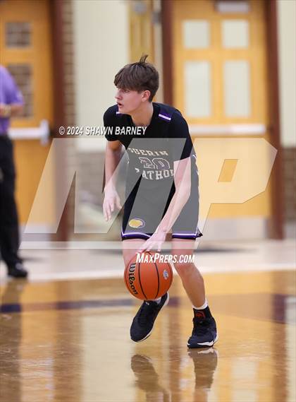 Thumbnail 1 in Herron @ Guerin Catholic (IHSAA 3A Sectional 27 First Round) photogallery.