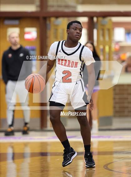 Thumbnail 3 in Herron @ Guerin Catholic (IHSAA 3A Sectional 27 First Round) photogallery.