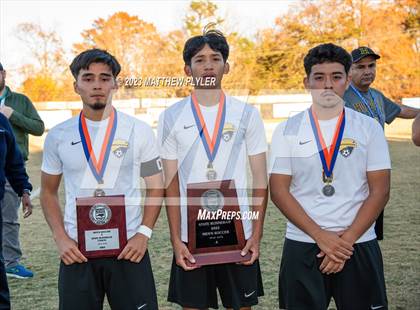 Thumbnail 1 in Hobbton vs Gray Stone Day (NCHSAA 1A Final - Awards) photogallery.