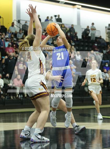 Thumbnail 2 in Greenbrier vs. Lake Hamilton (AAA 5A First Round Playoff) photogallery.