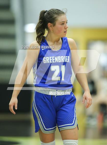 Thumbnail 3 in Greenbrier vs. Lake Hamilton (AAA 5A First Round Playoff) photogallery.