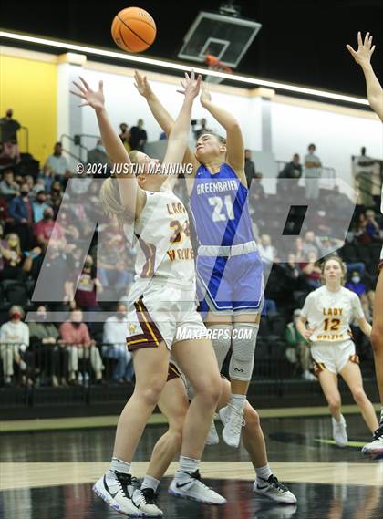 Thumbnail 1 in Greenbrier vs. Lake Hamilton (AAA 5A First Round Playoff) photogallery.