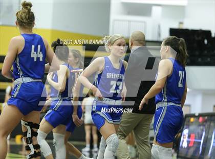 Thumbnail 2 in Greenbrier vs. Lake Hamilton (AAA 5A First Round Playoff) photogallery.