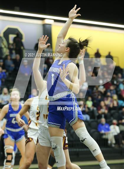 Thumbnail 1 in Greenbrier vs. Lake Hamilton (AAA 5A First Round Playoff) photogallery.
