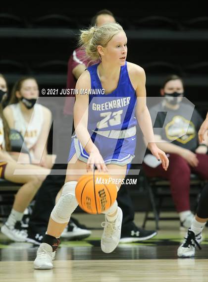 Thumbnail 2 in Greenbrier vs. Lake Hamilton (AAA 5A First Round Playoff) photogallery.