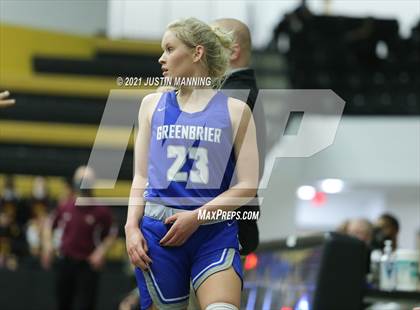 Thumbnail 3 in Greenbrier vs. Lake Hamilton (AAA 5A First Round Playoff) photogallery.