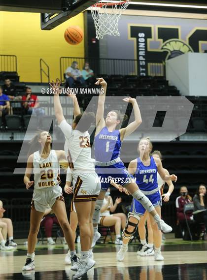 Thumbnail 1 in Greenbrier vs. Lake Hamilton (AAA 5A First Round Playoff) photogallery.