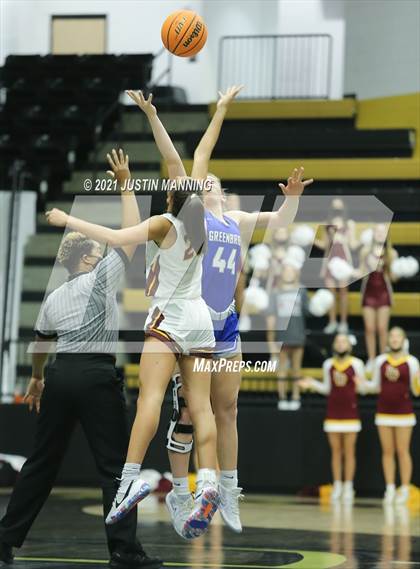 Thumbnail 1 in Greenbrier vs. Lake Hamilton (AAA 5A First Round Playoff) photogallery.