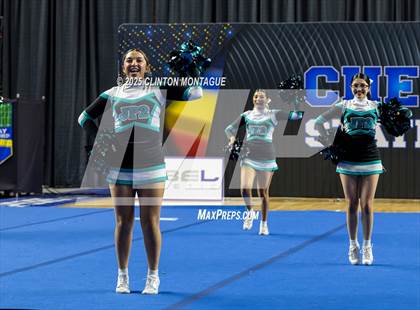 Thumbnail 2 in St. John Paul II Catholic - Cheer (AIA Division IV Prelims) photogallery.